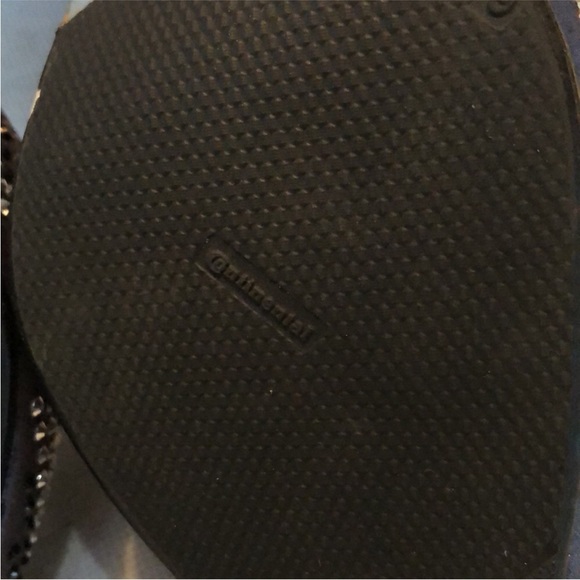 E Live from the red carpet Formal crystal embellished silky fabric high heels - Picture 10 of 11